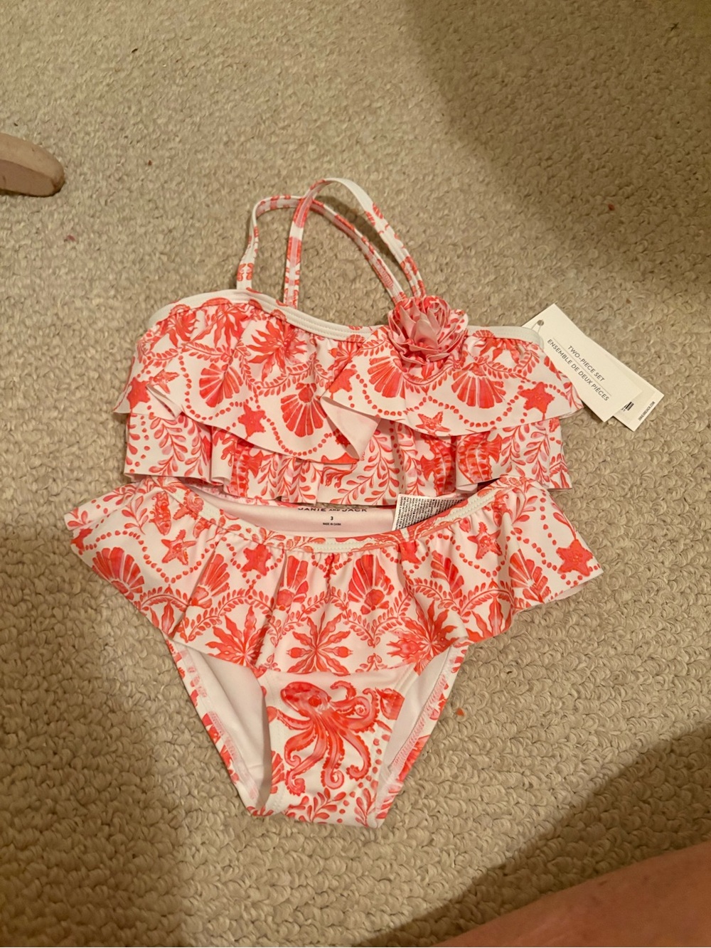 Janie and Jack nwt $49 bikini size 3